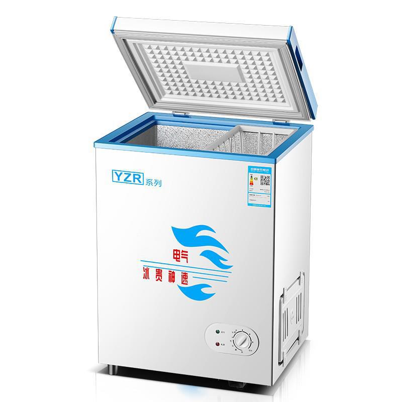 扬子电器冰柜小冰柜商用家用小型保鲜冷藏冷冻两用大容量节能双温