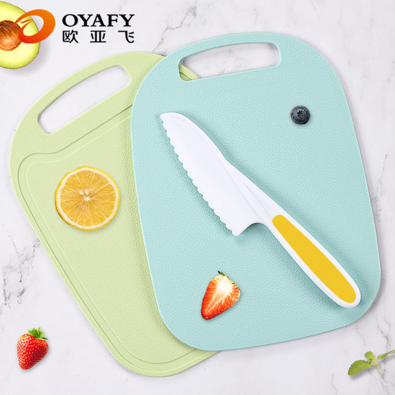 Children's Plastic Fruit Knife Wholesale Birthday Cake Stand Knife Cheese Dessert Bread Knife Melon and Fruit Peeling Toy Knife