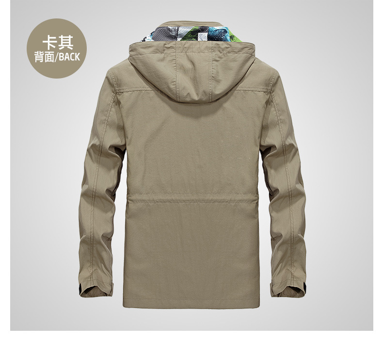 2017春秋新款速干男夹克连帽户外休闲潮薄款外套9852-阿里巴巴