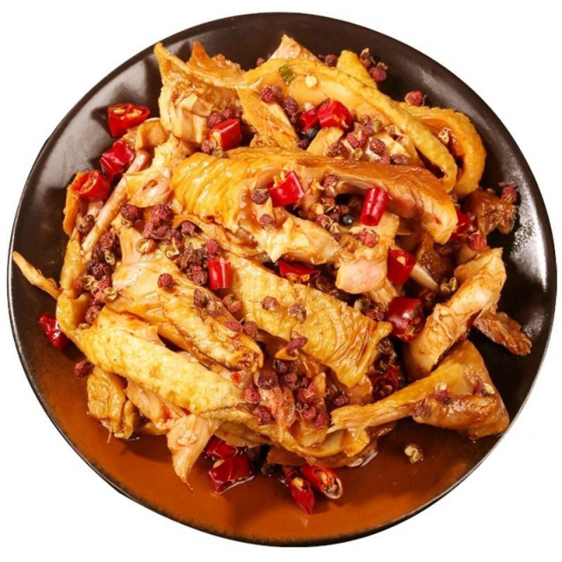 麻椒鸡网红椒麻鸡河南特产吴香记手撕礼盒即食真空包装