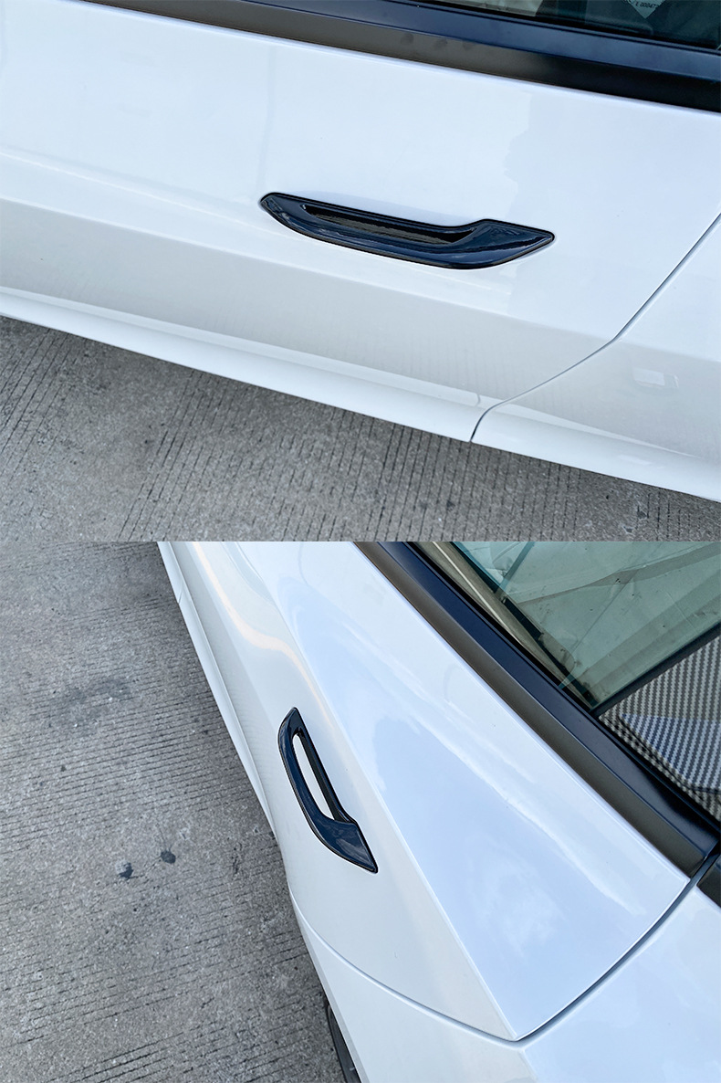 适用于特斯拉modely防冻车门把手便捷式model3门拉手外饰改装配件