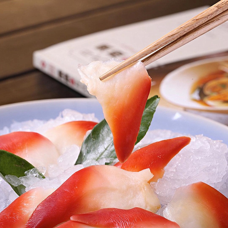 切片北极贝刺身即食鲜贝切片20片大号新鲜日式即食北极贝拼盘