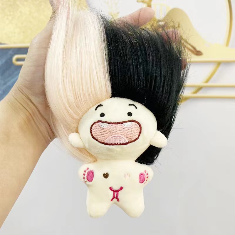 Tiktok Twelve Constellation Plush Pendant Xiaohongshu Same Style Funny Cotton Doll Toothless Doll Toy Gift