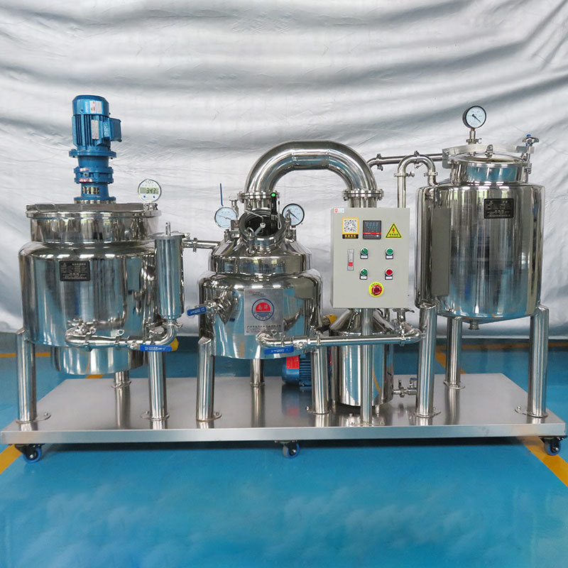 蜂蜜浓缩过滤一体机 低温真空浓缩机 蜂蜜深加工提纯设备非标定制