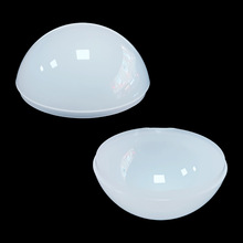 源厂推荐60mm直径奶白色灯罩乳白色灯罩 PC灯罩球泡灯罩 蜡烛灯罩