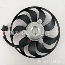 厂家直供汽车散热器风扇 桑塔纳3000电子扇单扇 OE:33D959455
