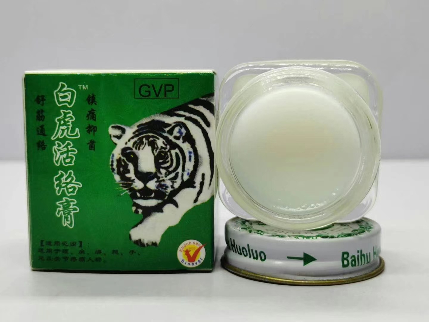 源自越南中文版 白虎活络 蚊叮虫咬颈肩腰腿清凉提神醒脑膏