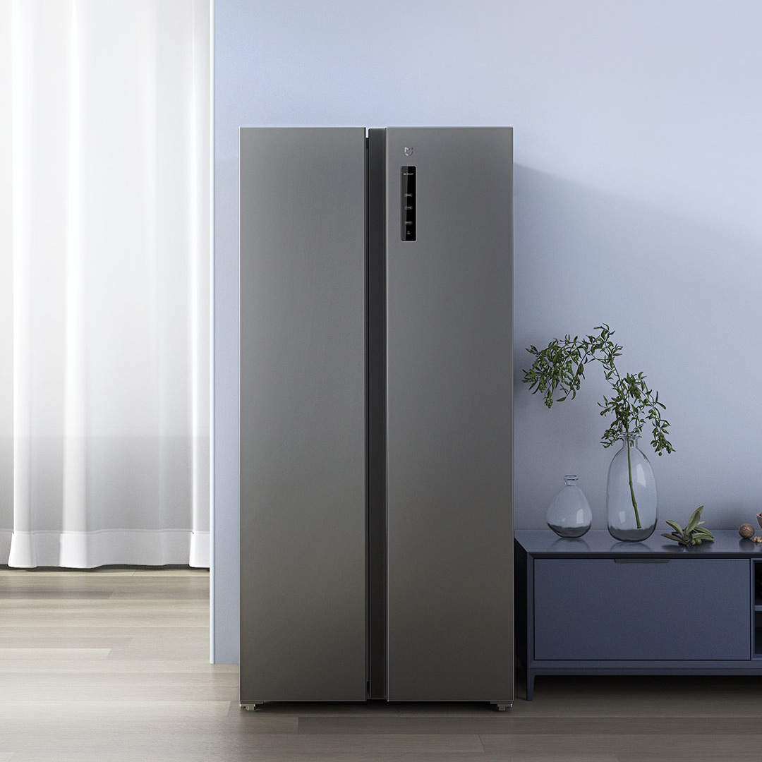 米家风冷对开门冰箱 485l双开静音节能家适用大容量风冷无霜智能