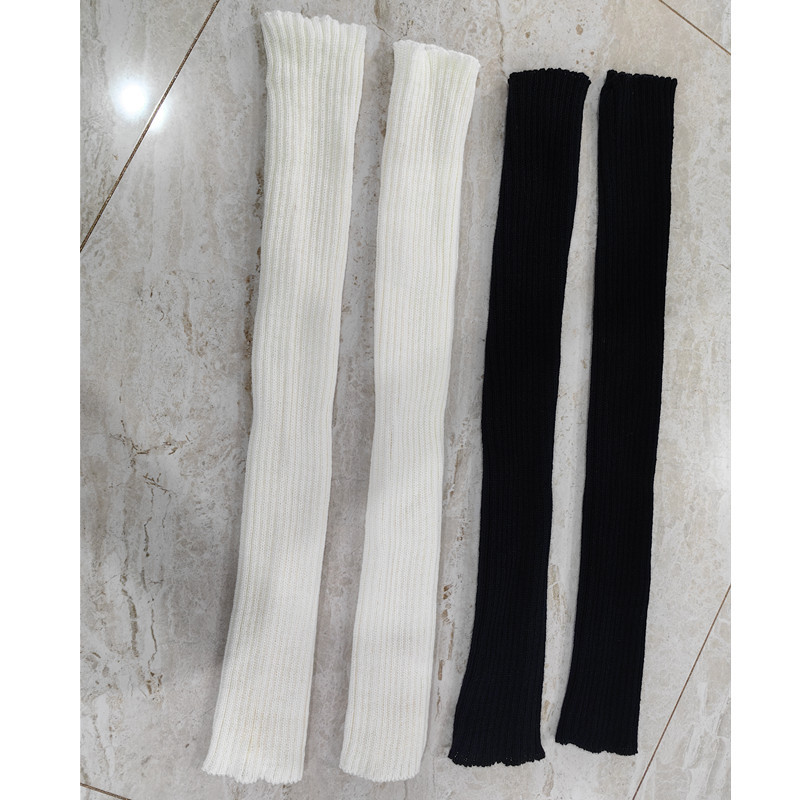 Japanese Jk Autumn and Winter Adult Yoga Sports Leg Warmer Warm Wool Foot Sock Long Stockings 65cm Dance Pantyhose