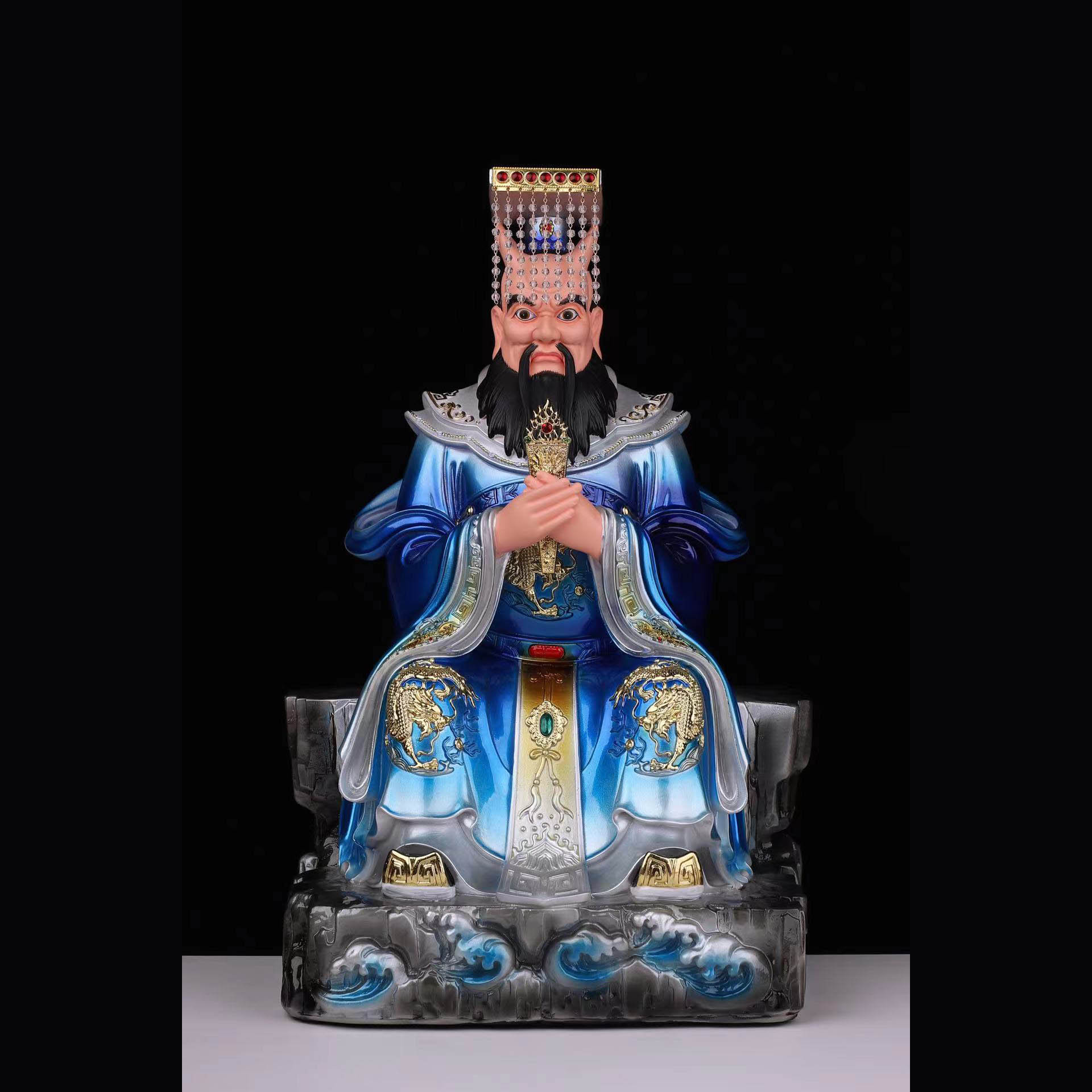 龙王爷神像四海龙王东海龙王西海龙王北海龙王供奉家用家居摆件