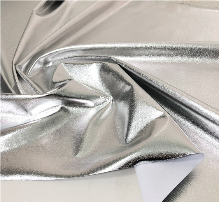 现货批发 金银色亮面烫金布婚庆装饰舞台演出服装面料等