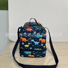 Portable shopping cooler bag办公学校野餐海滩购物保温午餐冰袋