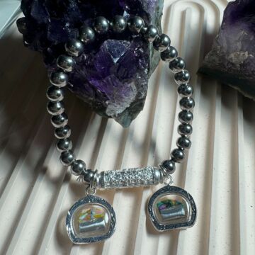 泰国特色佛牌 阿赞白矿人缘手链 迷你不缺不漏 三件套-阿里巴巴