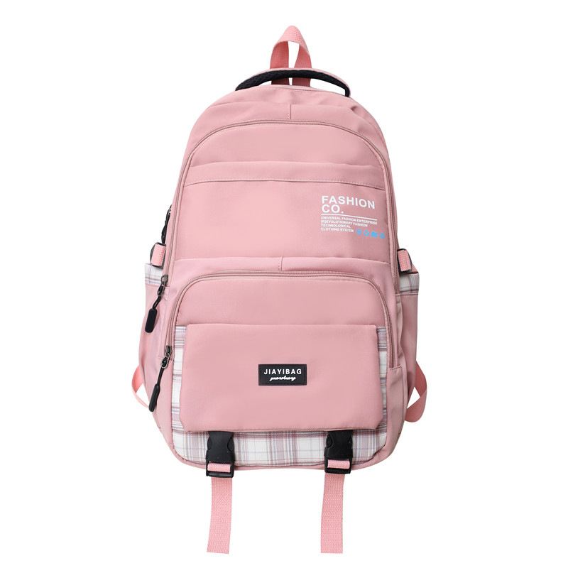 Large Capacity Leisure Travel Backpack New Middle School College Students Bag Female Fashion Trendy Workwear Couple Backpack