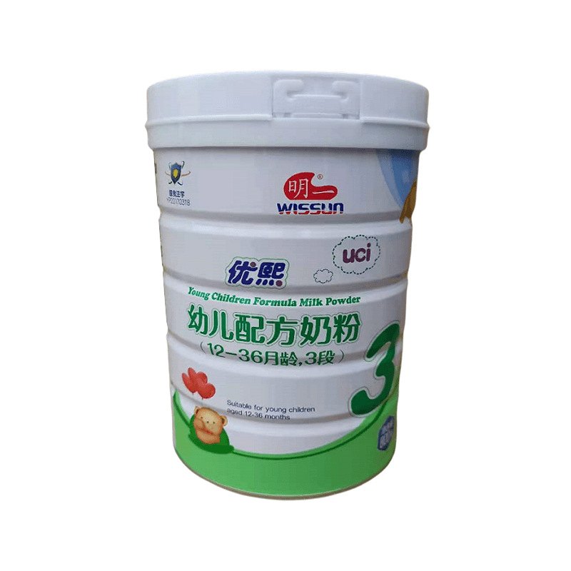 明一优熙 800g 婴儿配方奶粉 一二三全段有货