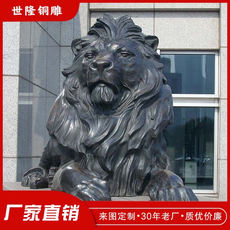 铜器狮子图片