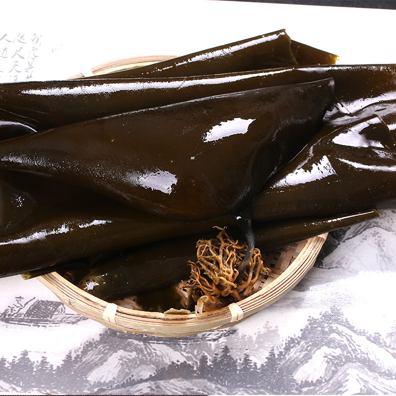 福建霞浦干海带日晒海带卷散装海带海带丝海带卷厚火锅食材批发