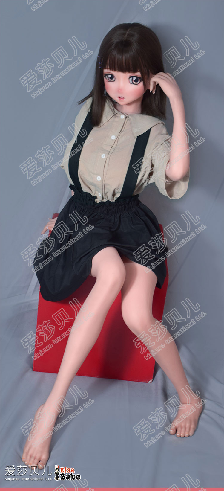 爱莎贝儿 立华琴里 纯动漫实体娃娃二次元硅胶娃娃性玩偶成人娃娃
