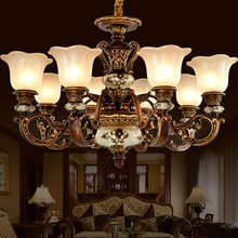 6S70批发 欧式吊灯复古客厅灯 奢华大气美式古典灯具卧室餐厅灯饰