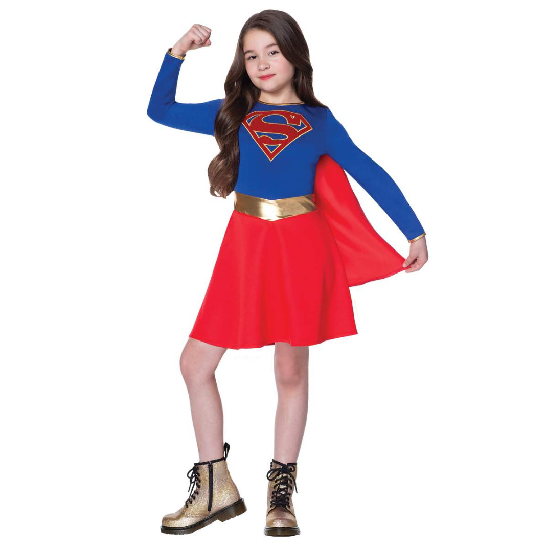 2021跨境欧美英雄系列supergirl dc comics 超人女孩神奇女侠裙子