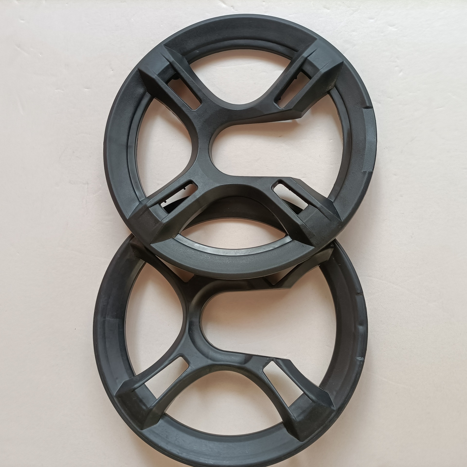 公路山地自行车牙盘护盘罩前防护链盘盖42t齿盘保护罩4孔塑料配件