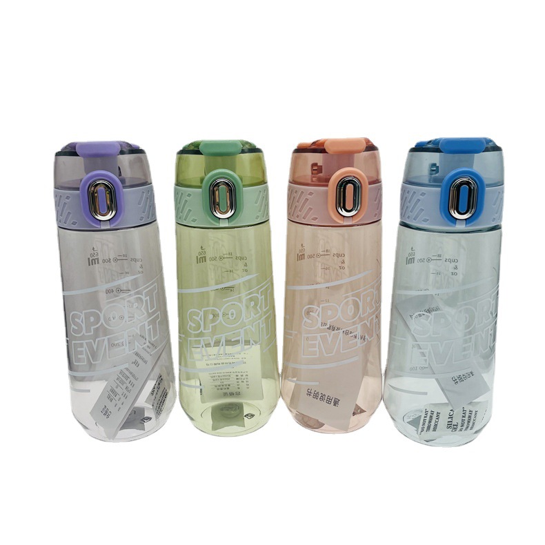 Factory Wholesale Tumbler Simple Plastic Cup with Filter Screen 2034-750ml Pc Plastic Student Water Cup