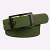 Plastic Leatherwear superior quality silica gel belt men and women currency Belt Plastic buckle pinkycolor Metal