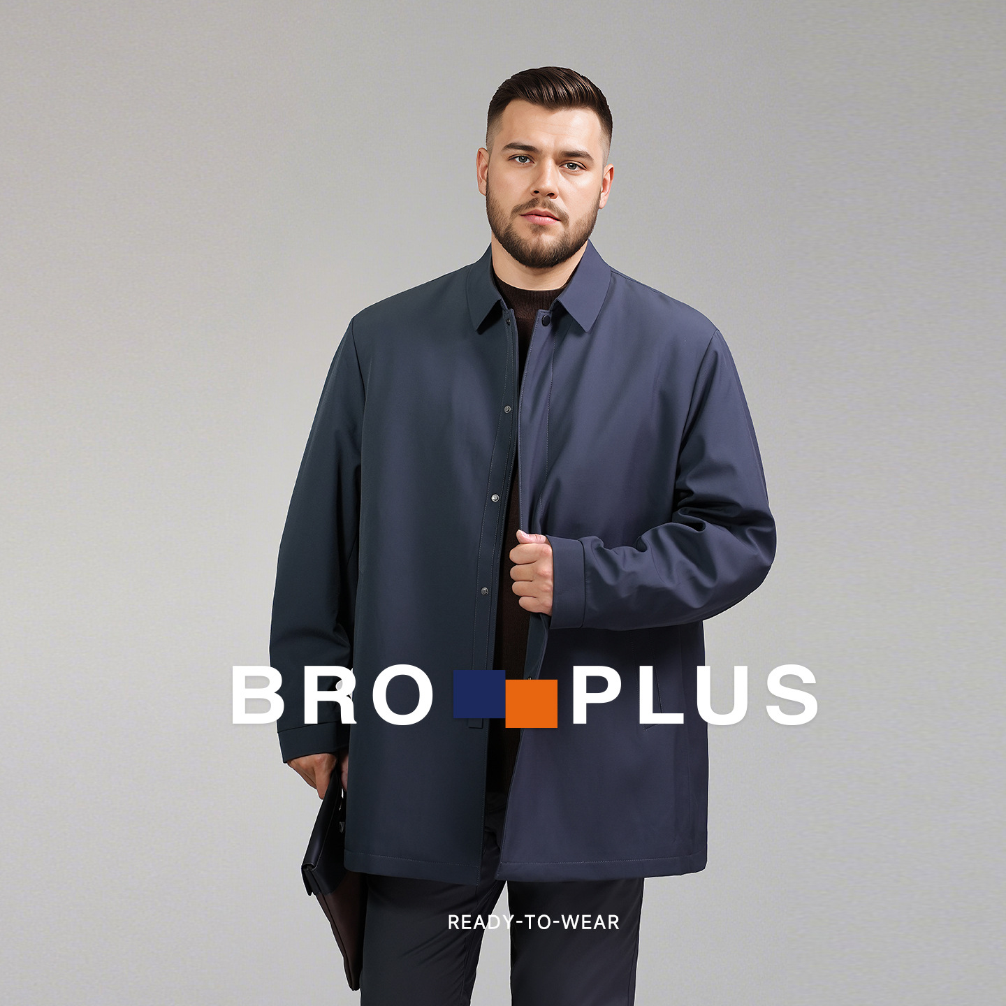 胖哥哥羽绒服男冬装大码加肥加大宽松可拆卸内胆肥佬轻奢男装外套