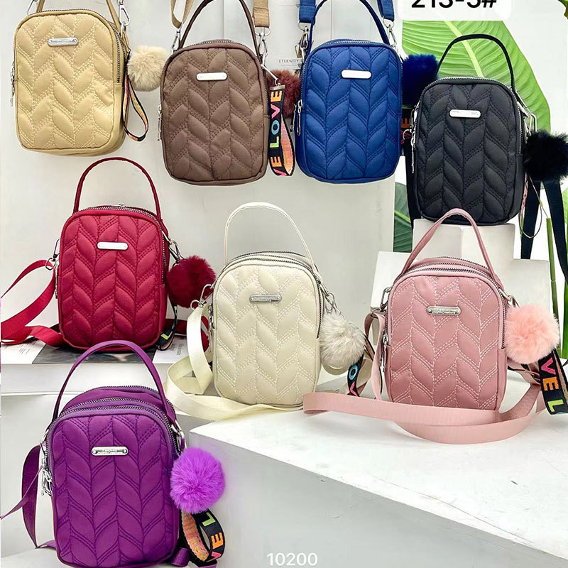 Crossbody Cell Phone Small Bag 2023 New Mini Korean Style Vertical Women's Messenger Bag Change and Key Can Be Placed