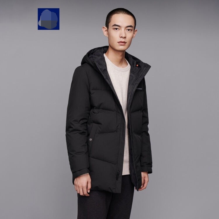 海家h品牌正品剪标男士秋冬连帽羽绒服双面可穿尾单折扣货源批发