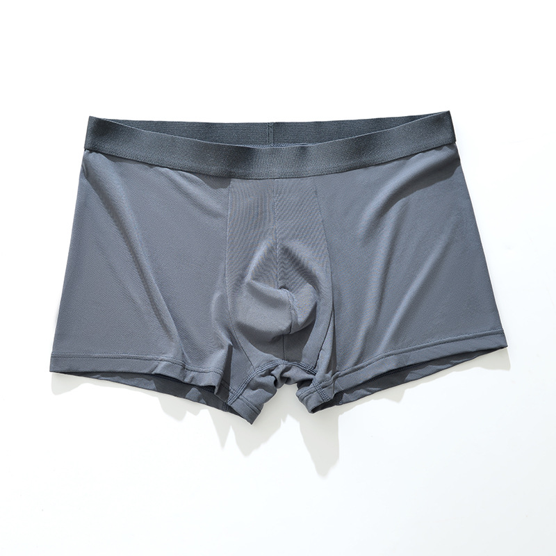 Jiao Nei Same Style 60 Lanjing Modal Underwear Men's Breathable Ice Silk Men's Boyshorts Wholesale Summer