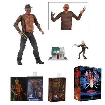 neca 猛鬼街 freddy 战士弗莱迪 第三部 豪华版 7寸人偶模型手办