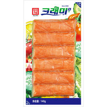 可莱美肉蟹棒潮韩国网红零食零即食蟹肉棒寿司手撕蟹柳棒140g