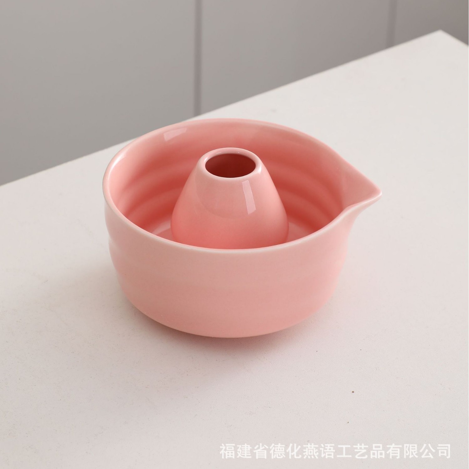 亚马逊茶筅立日式抹茶碗宋代点茶器茶道配件茶洗大号陶瓷面烫碗