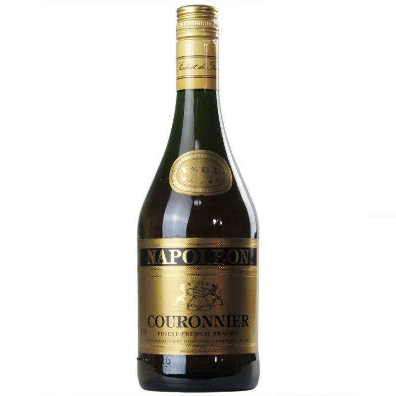 洋酒法国必得利拿破仑 Couronnier富豪白兰地700ml 40度
