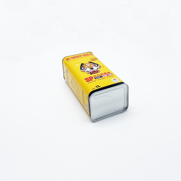 厂家直销1升机油铁罐 1000ml润滑油铁桶汽车油罐机械油罐可定制