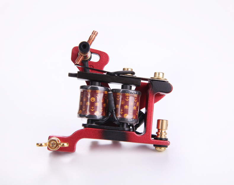 龙艺人纹身器材 纹身机线圈机 纹身学员机刺青机器割线打雾机器采购