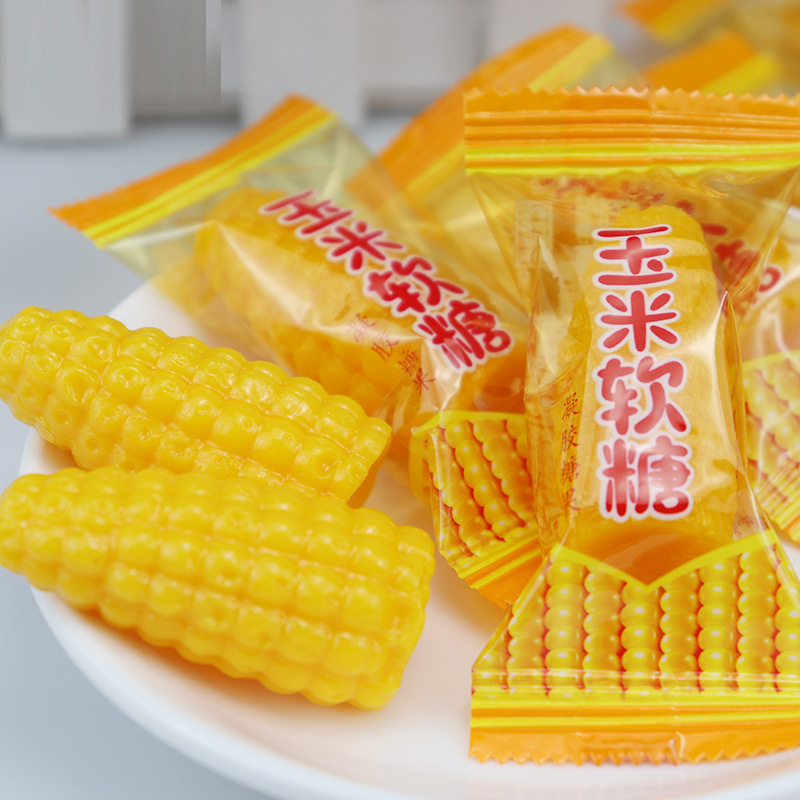 江南佳美玉米糖软糖5斤包邮水果软糖过年货软糖喜庆糖果散装批发