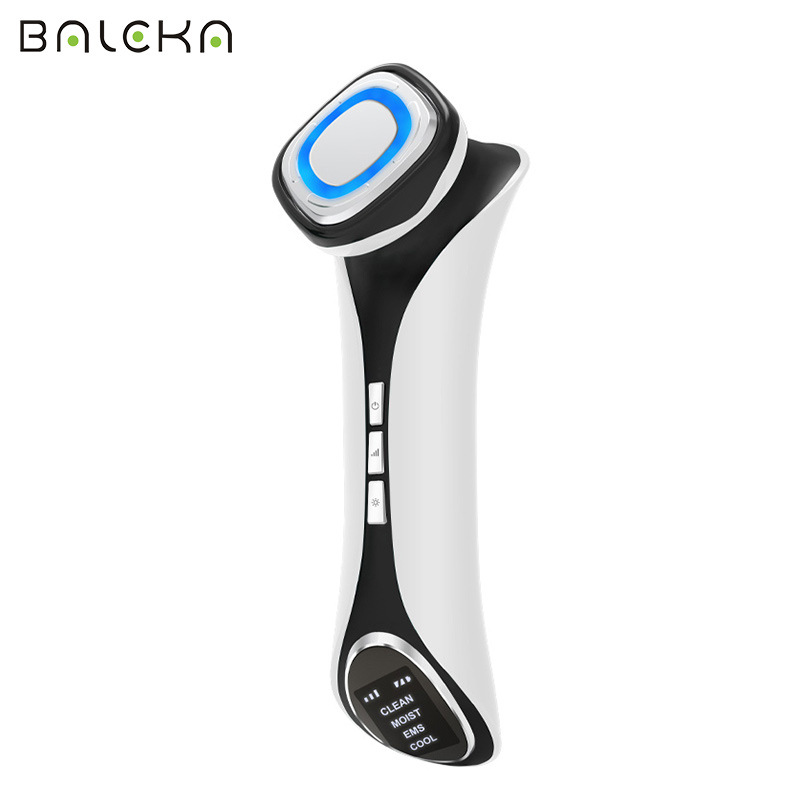 Hot and Cold Photon IPL Device Facial Massage Instrument EMS Micro-Current Beauty Instrument Compact Lifting Ion Import Instrument