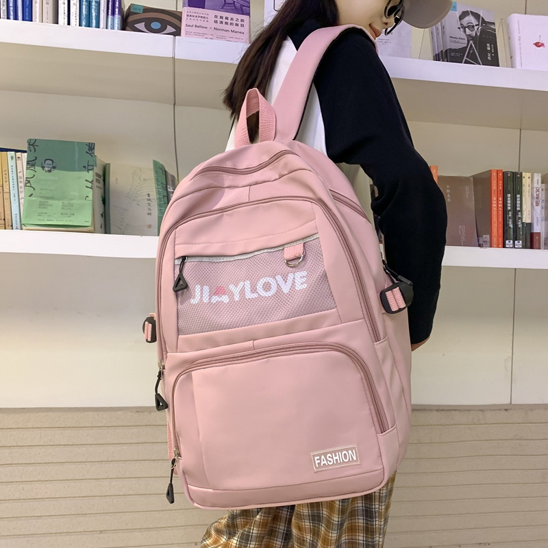 Schoolbag Japanese Style New Backpack Casual High School Student Schoolbag Harajuku College Style Computer Bag Wholesale