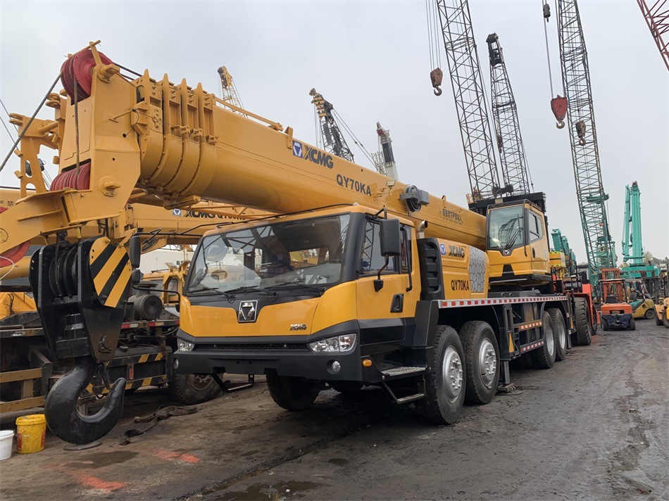 二手国产吊车徐工70吨汽车吊 xcmg qy70ka truck crane 起重机