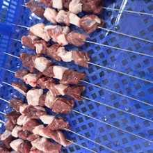 纯干羊肉串实惠批发价羔羊肉串半成品烧烤食材真商用冷冻速冻