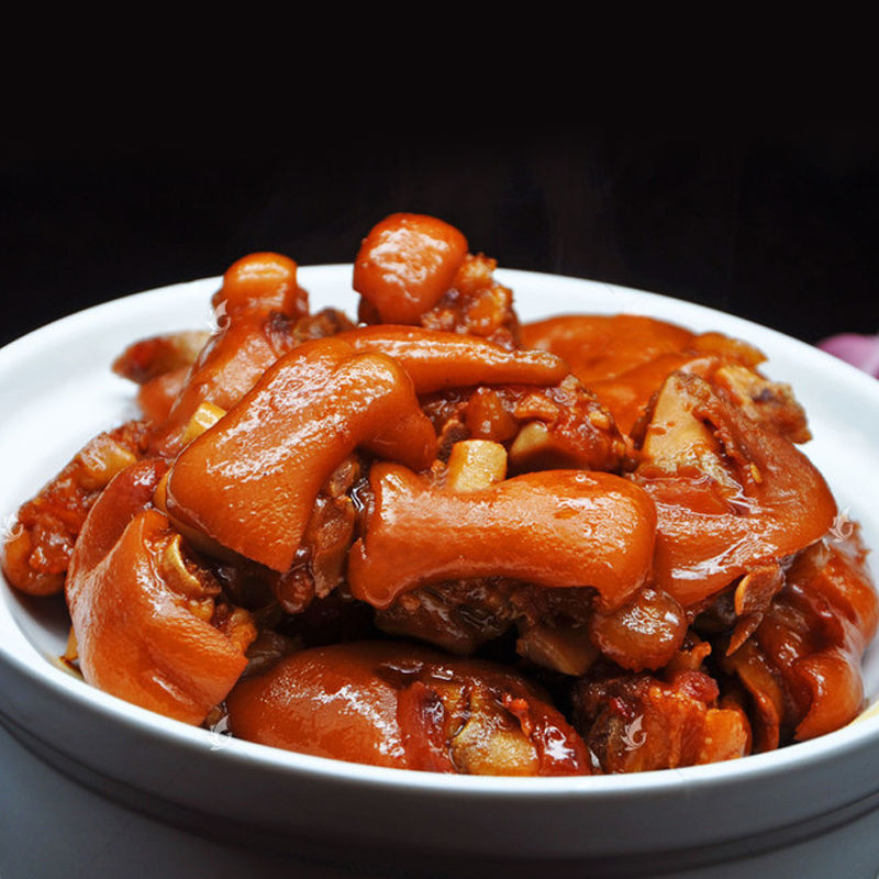 五香猪蹄g*袋酱猪蹄熟食红烧猪手猪脚酱香肘g猪皮g食品酒水肉类零