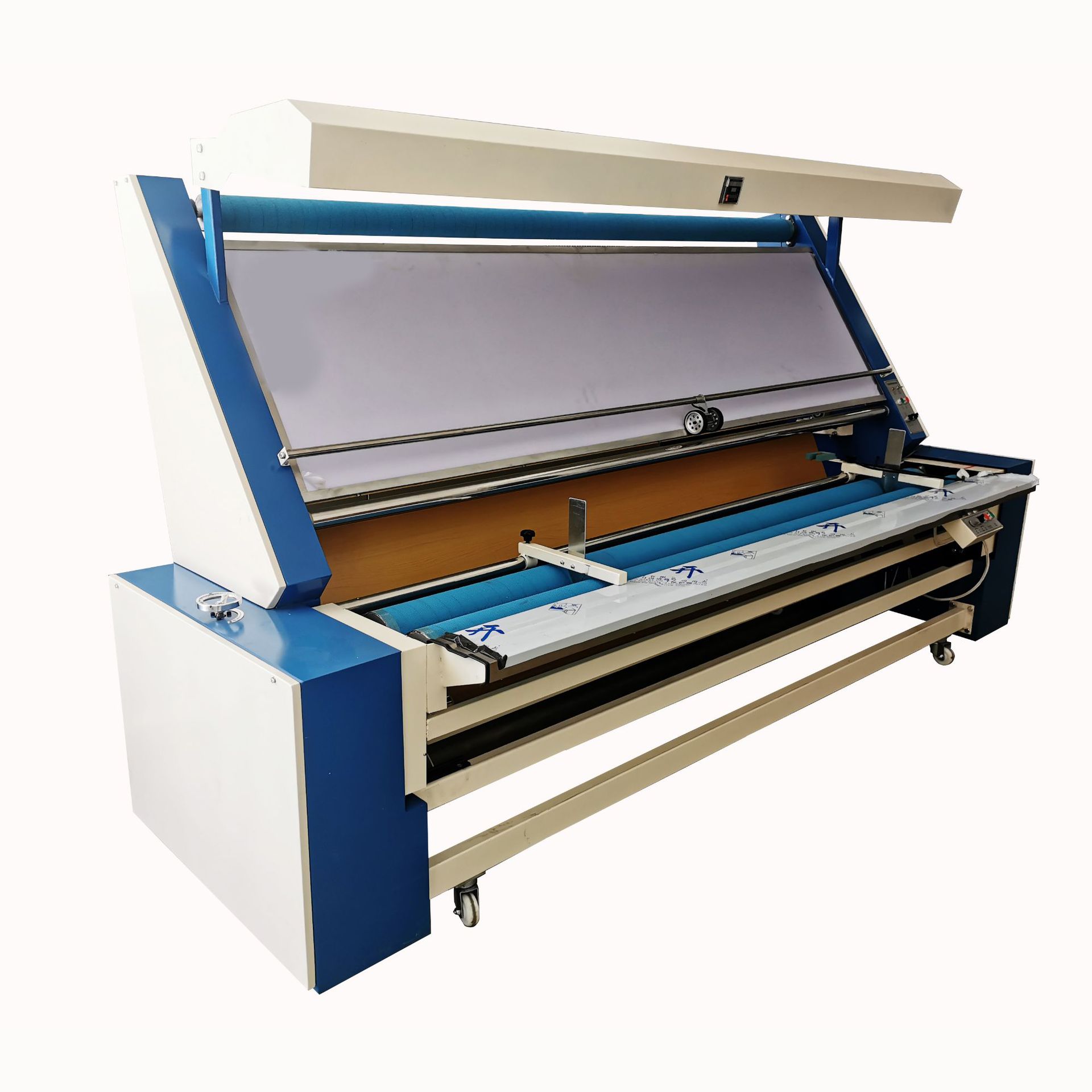 厂家直销 松布叠布验布机 自动齐边跑码验布机 服装设备