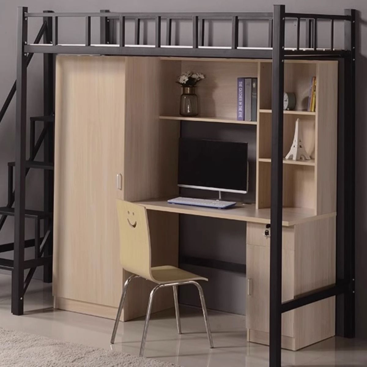 上床下桌子成人上下床大学生宿舍组合床公寓寝室单人高低床双层床
