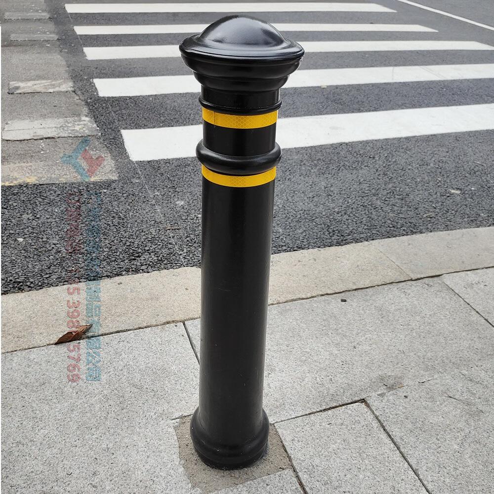 供应铸铁防撞柱 止车柱 铸铁罗马挡车柱 铸铁罗马柱 铁艺路桩