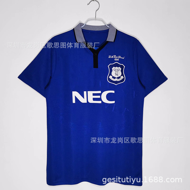 足球服埃弗顿队球衣英超football jersey主场客场-阿里巴巴