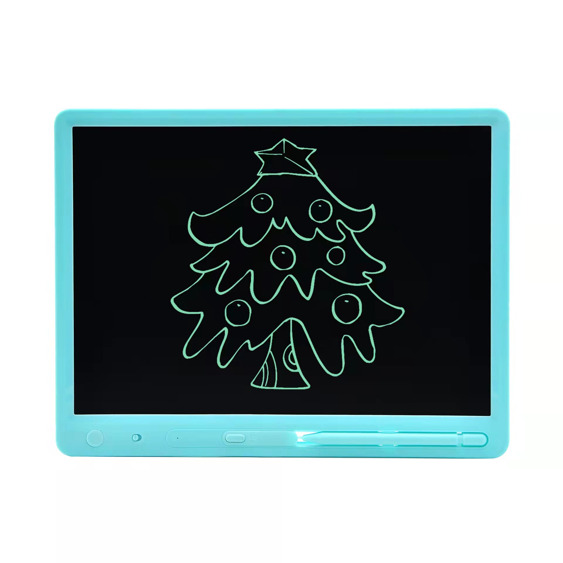 New 15-Inch LCD Handwriting Board Children's Drawing Board Intelligent Graffiti Writing Board Light Energy Electronic Blackboard