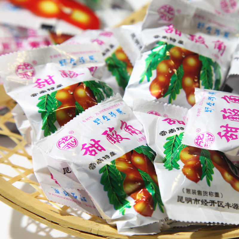 清竹林野酸角500g酸角糖云南特产酸角糕酸豆角甜酸角酸甜零食