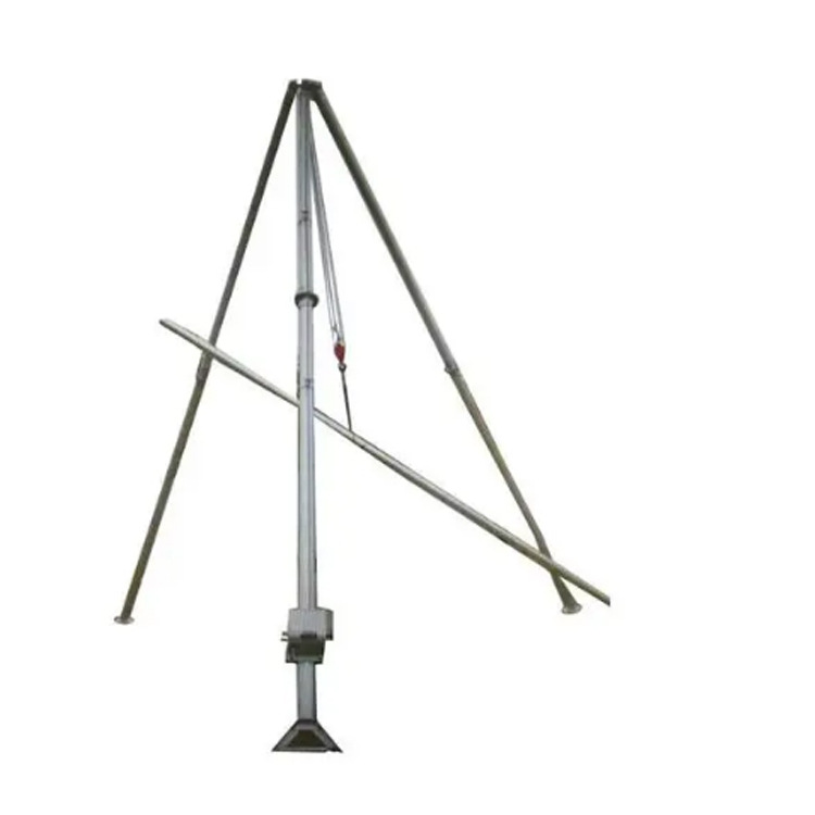 电力施工铝合金立杆机人字抱杆立水泥电杆起杆器15米电杆起杆器